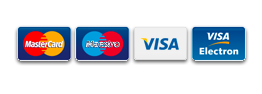 PayPal and Visa icons